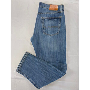 Lucky Brand 221 Straight Stretch Denim Jeans. Perfectly Broken In, Men's 34X30.